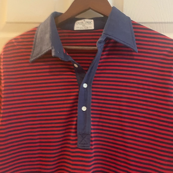 Cross Creek Mens Polo Shirt with Buttons-Xl - Picture 2 of 5